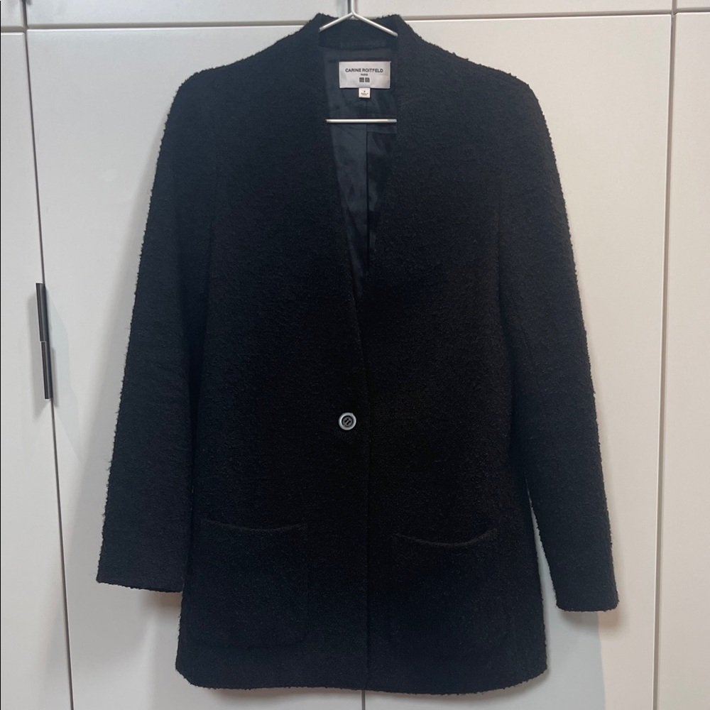 Carine Roitfeld x Uniqlo Boucle Blazer Small